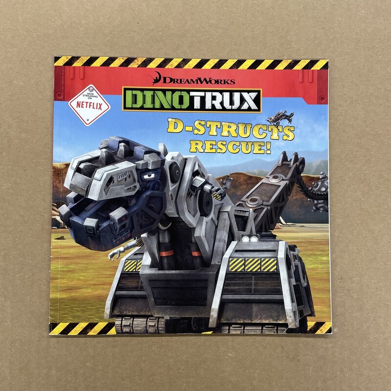 Dinotrux, Size: Back, Item: Paper