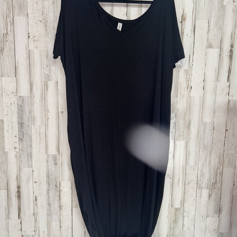 XL Black Maxi Dress, Black, Size: Ladies XL
