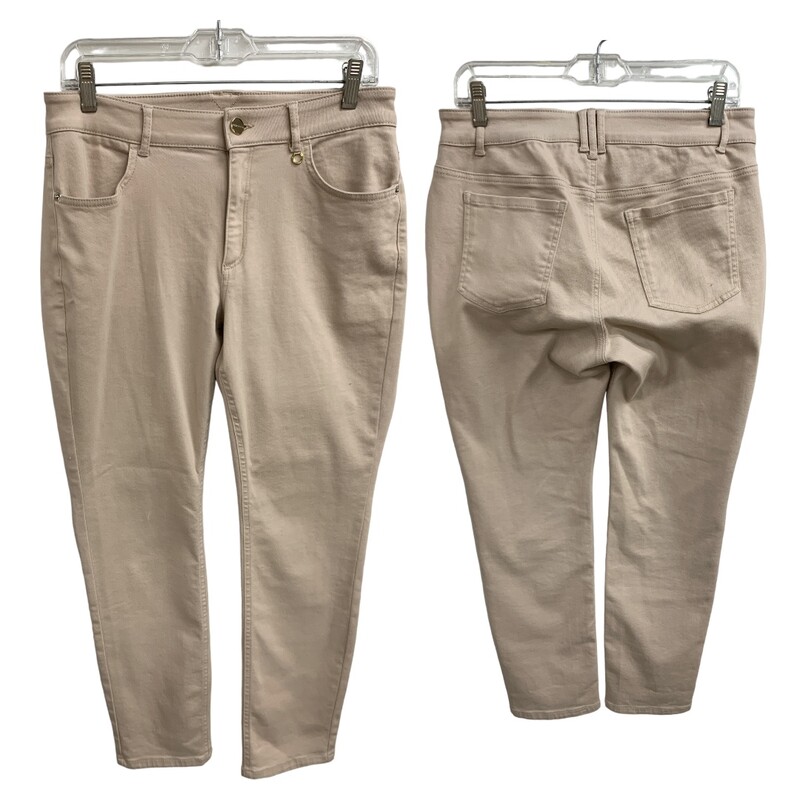 Comma Pants S12, Tan, Size: M