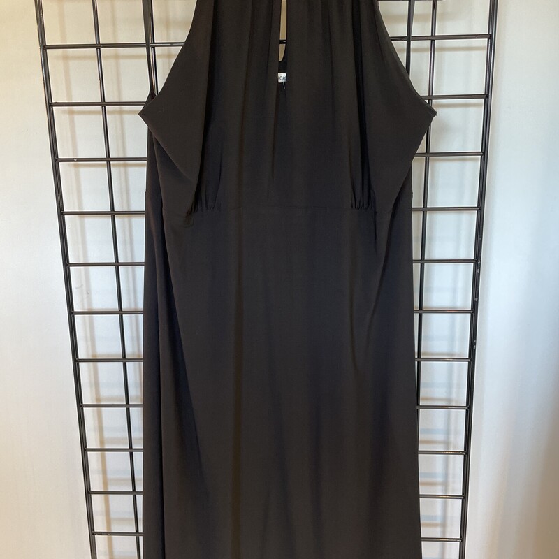 Rickis Midi Dress, Black, Size: XXL