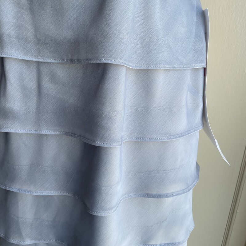 NWTLondTimesRuffDress, Gry/Blue, Size: 8<br />
<br />
All sales are final!<br />
<br />
Get it shipped to you or pick it up in-store within 7 days of purchasing.<br />
<br />
Thanks for shopping with us!