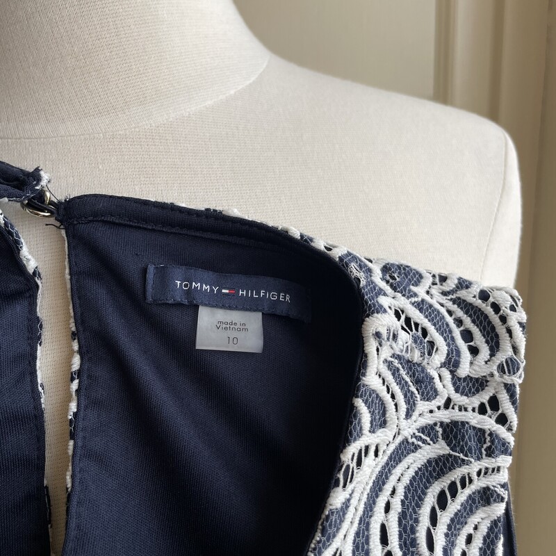 TommyHilfiger LaceOverDress, Navy/Whi, Size: 10
All Sale Are Final. No Returns.

Pick Up In Store Within 7 Days Of Purchase
Or
Have It Shipped

Thanks For Shopping With Us:-)