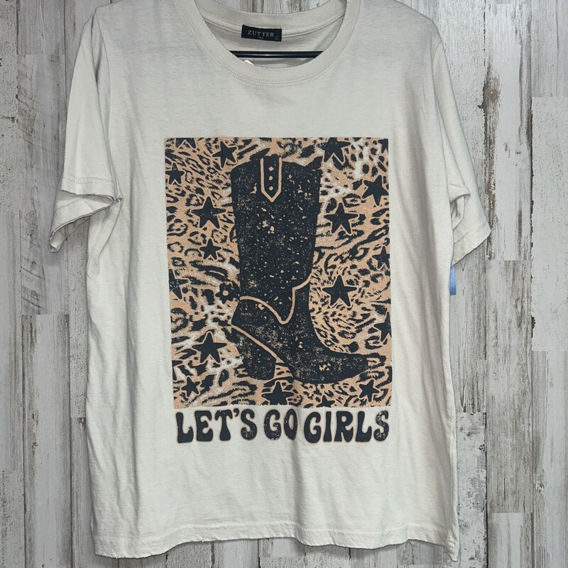 NEW L Lets Go Girls Tee