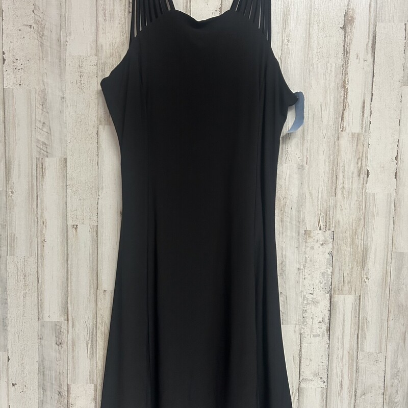 XS Black Strappy Dress