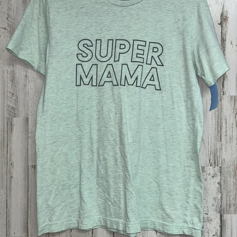 M Green Super Mama Tee, Green, Size: Ladies M