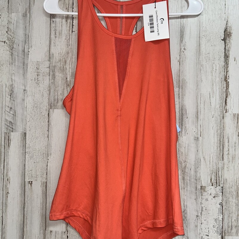 NEW M Coral Tank, Coral, Size: Ladies M