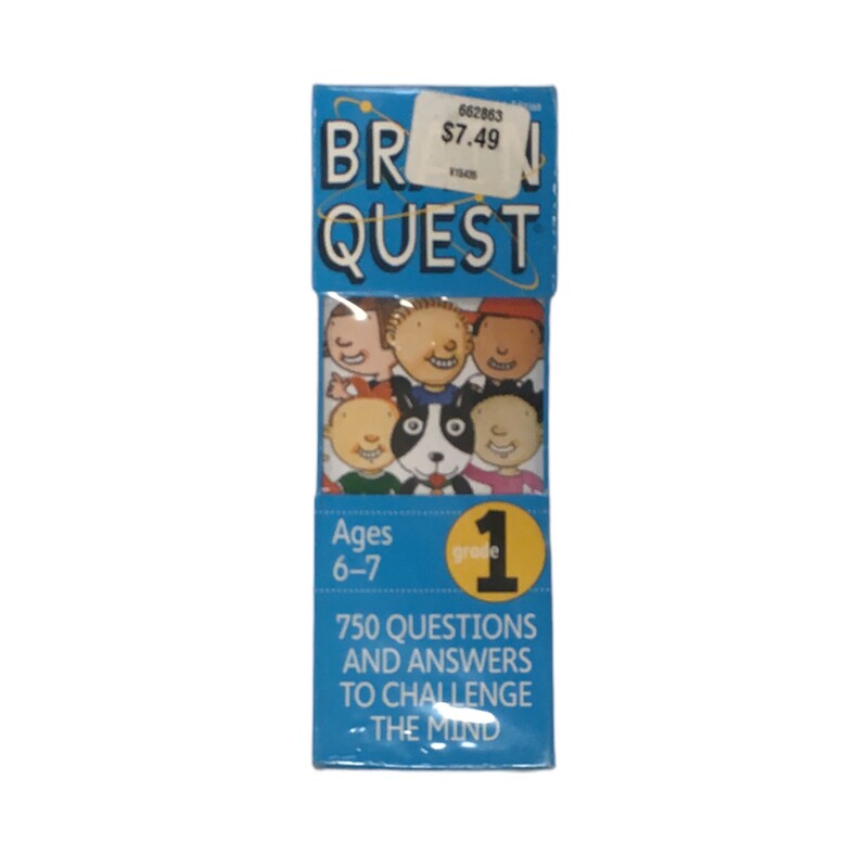 Brain Quest Grade 1 NWT, Book

Located at Pipsqueak Resale Boutique inside the Vancouver Mall or online at:

#resalerocks #pipsqueakresale #vancouverwa #portland #reusereducerecycle #fashiononabudget #chooseused #consignment #savemoney #shoplocal #weship #keepusopen #shoplocalonline #resale #resaleboutique #mommyandme #minime #fashion #reseller

All items are photographed prior to being steamed. Cross posted, items are located at #PipsqueakResaleBoutique, payments accepted: cash, paypal & credit cards. Any flaws will be described in the comments. More pictures available with link above. Local pick up available at the #VancouverMall, tax will be added (not included in price), shipping available (not included in price, *Clothing, shoes, books & DVDs for $6.99; please contact regarding shipment of toys or other larger items), item can be placed on hold with communication, message with any questions. Join Pipsqueak Resale - Online to see all the new items! Follow us on IG @pipsqueakresale & Thanks for looking! Due to the nature of consignment, any known flaws will be described; ALL SHIPPED SALES ARE FINAL. All items are currently located inside Pipsqueak Resale Boutique as a store front items purchased on location before items are prepared for shipment will be refunded.