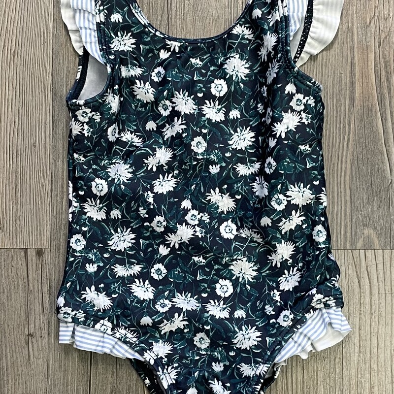 Joe Fresh Bathing Suit, Floral, Size: 6-12M