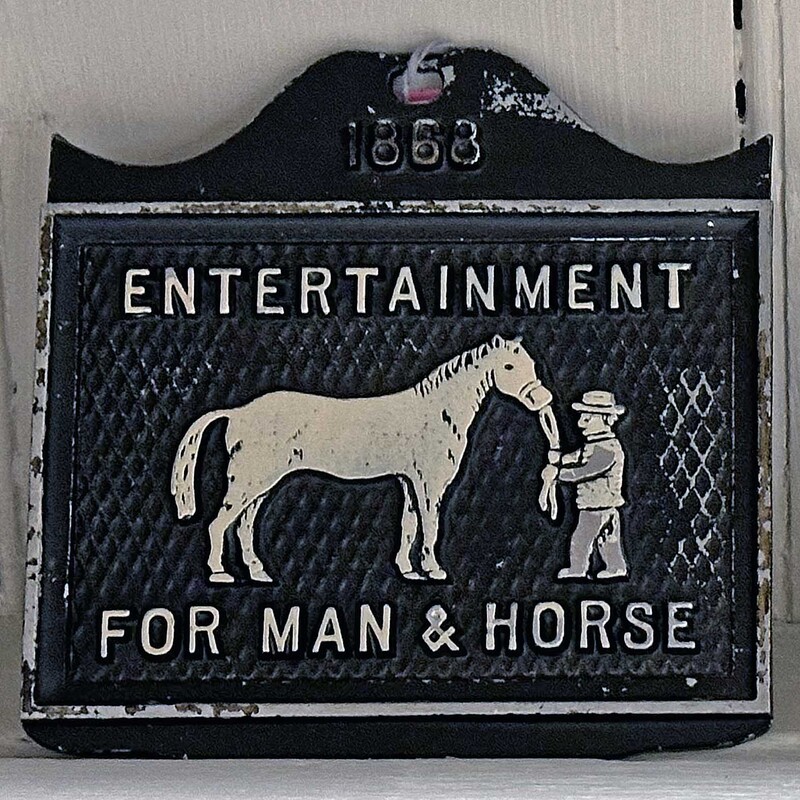 Metal Ent For Man & Horse
