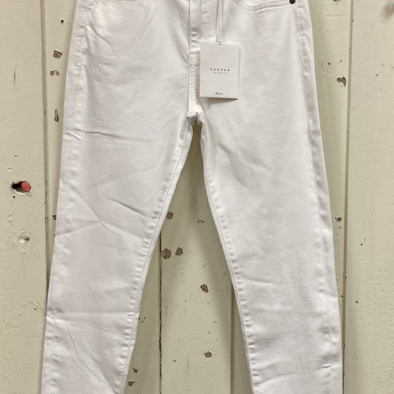 NWT Wt Den Fray Jeans<br />
White<br />
Size: 7