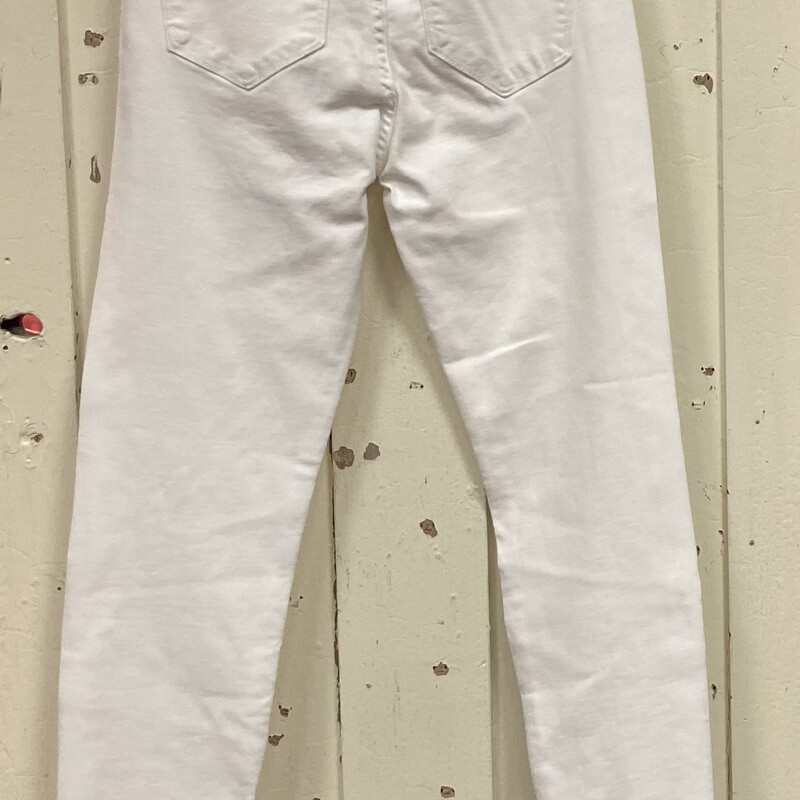 NWT Wt Den Fray Jeans<br />
White<br />
Size: 7