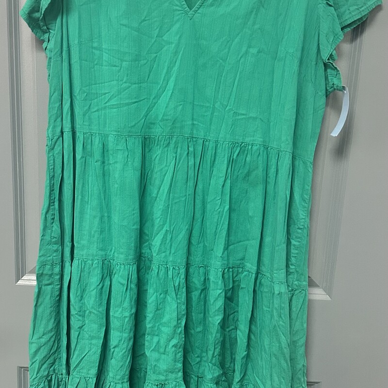 XL Green Tier Dress