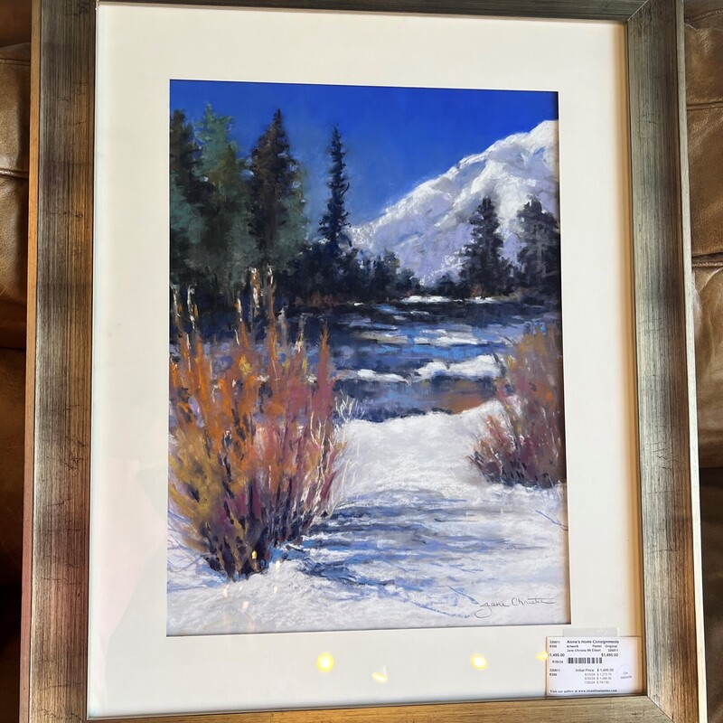 Jane Christie Mt Elbert, Pastel, Original
28in x 34in