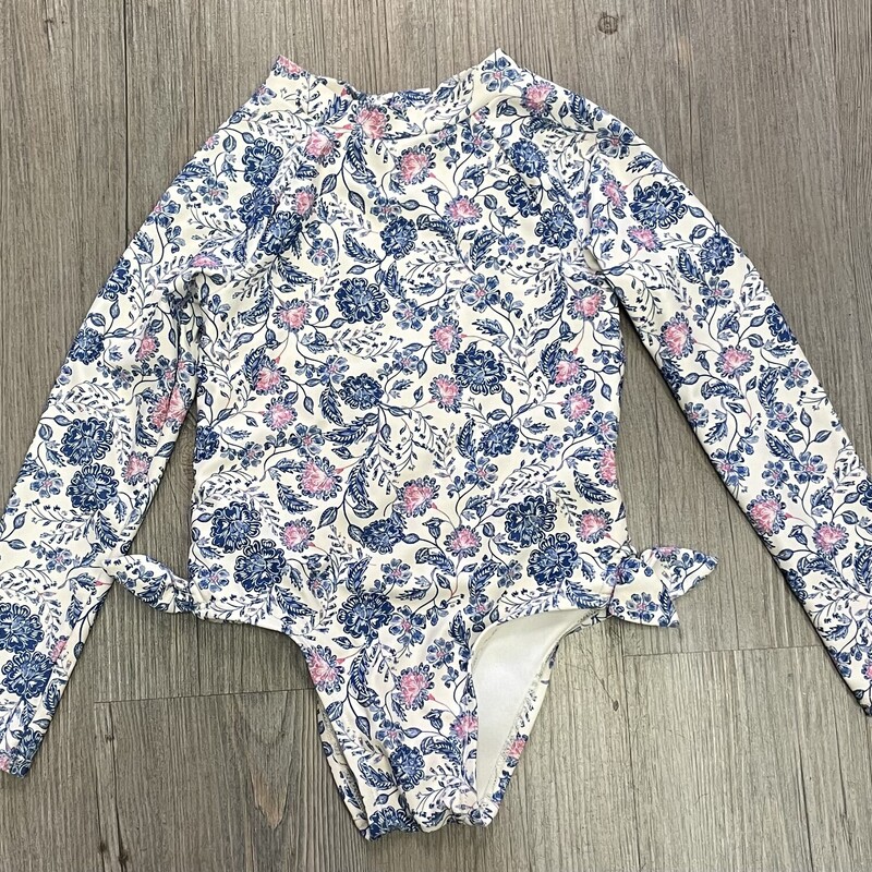 Old Navy Swimming Suit, Floral, Size: 4Y