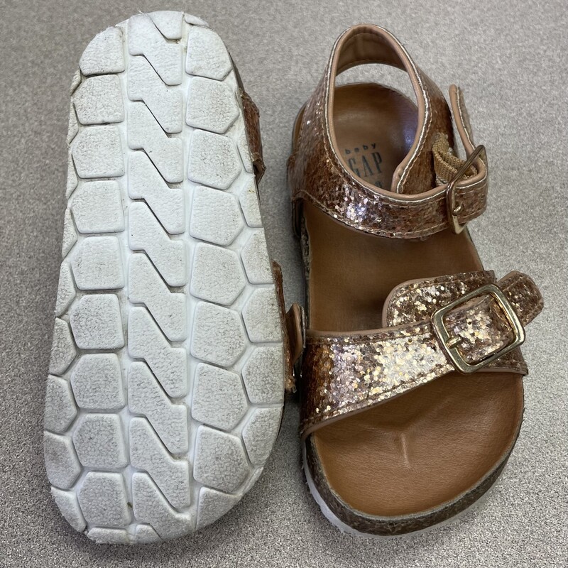 Gap Sandals, Rosegold, Size: 7-8T