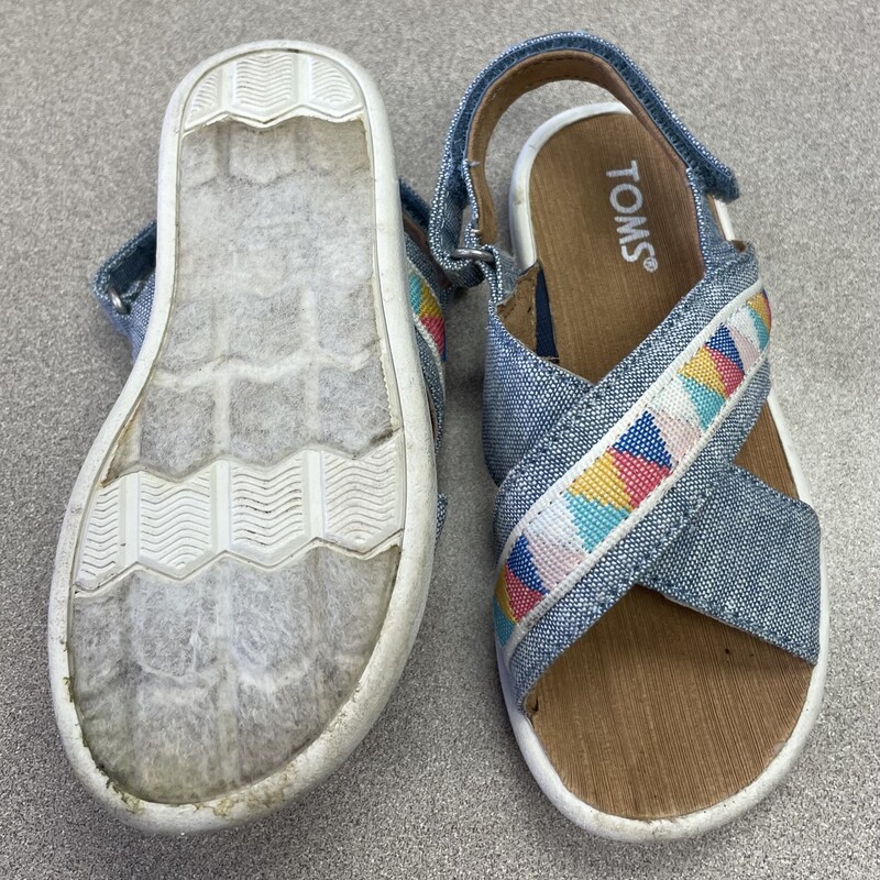 Toms Sandals, Multi, Size: 8T