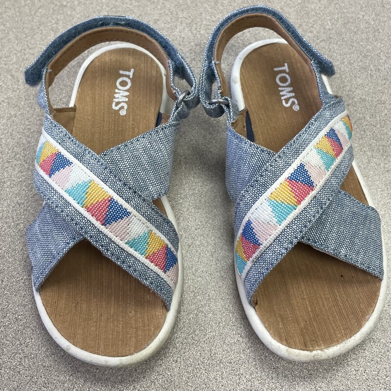 Toms Sandals, Multi, Size: 8T