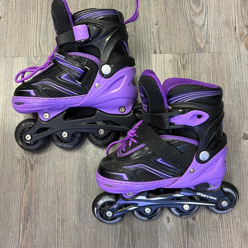 Marcent Roller Blade, Purple, Size: 11-1Y