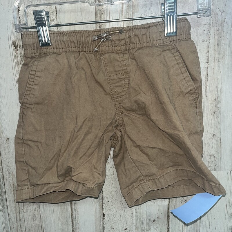 4T Tan Drawstring Shorts