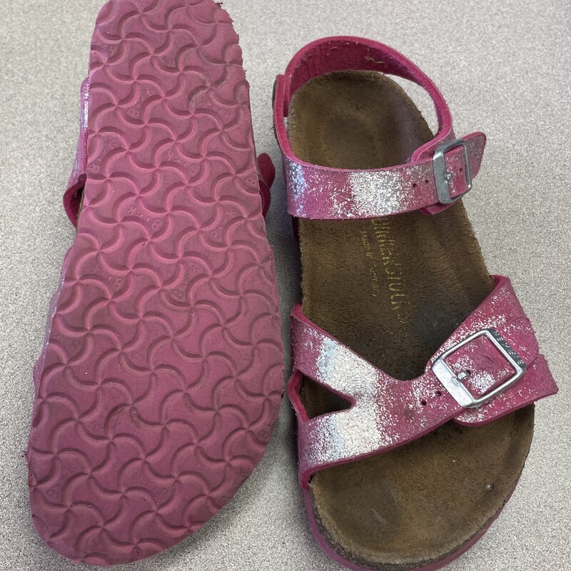 Birkenstock Sandals, Pink/sil, Size: 2Y