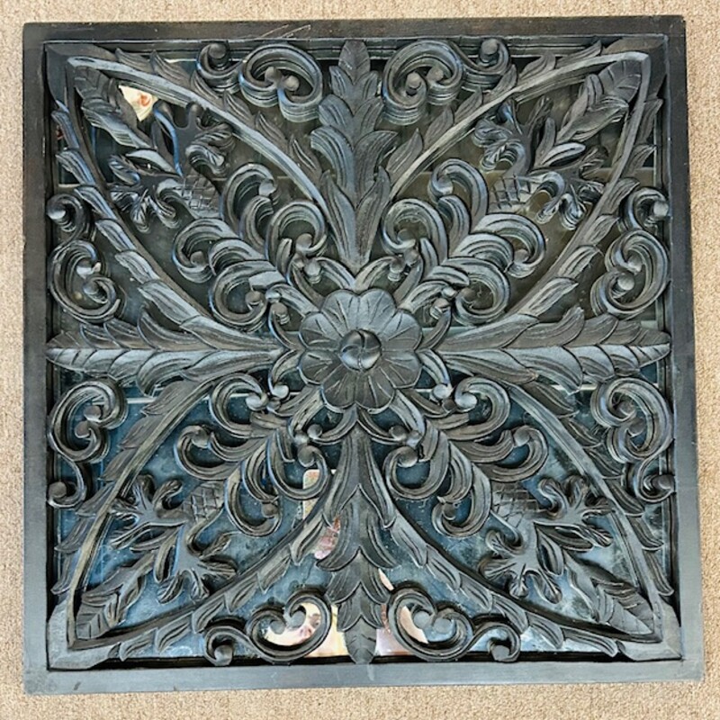 Ornate Carved Wood Frame