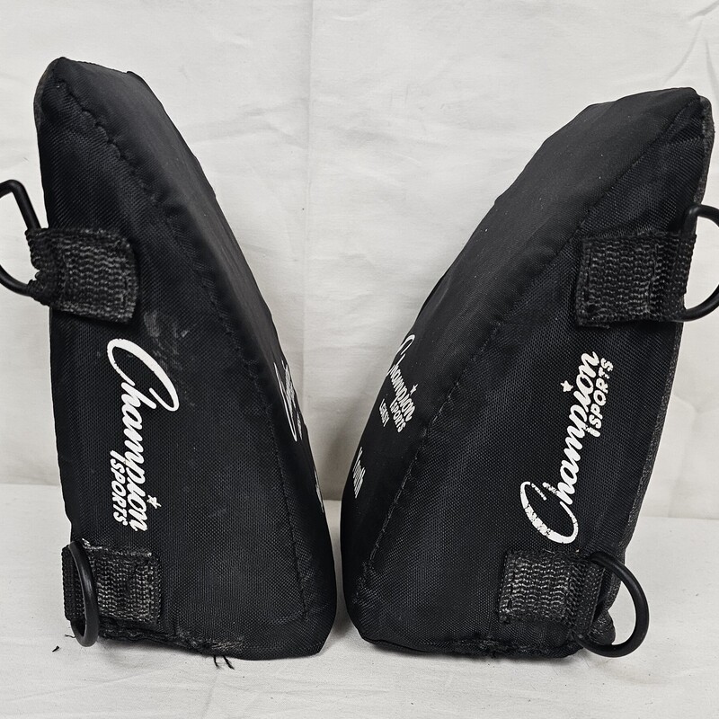 Champion Sports Catchers Knee Savers, Black, Size: Youth, pre-owned