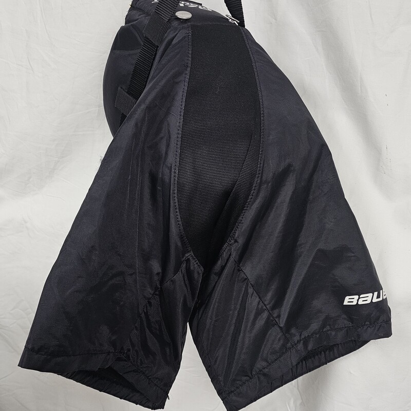 Bauer Supreme S170 Youth Hockey Pants, Black, Size: Yth M, pre-owned