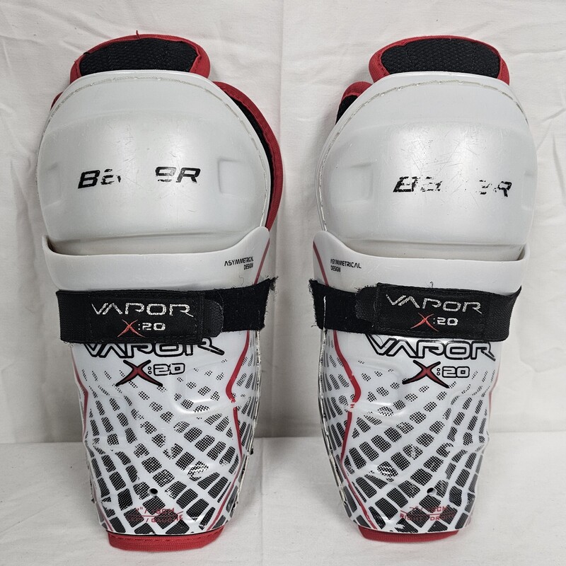 Bauer Vapor X:20 Youth Hockey Shin Guards, Size: 7in., pre-owned