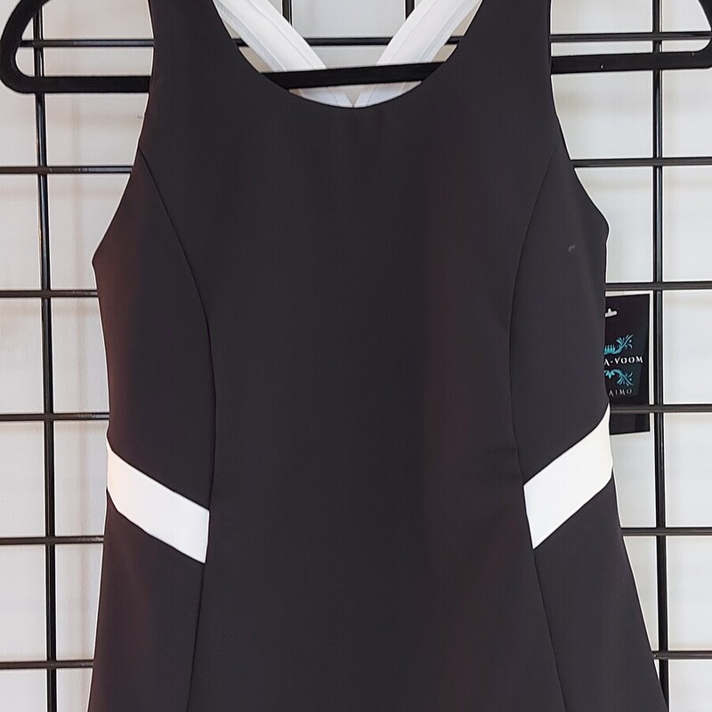 Tonic Athletic Top XS, Blk/whi, Size: XS