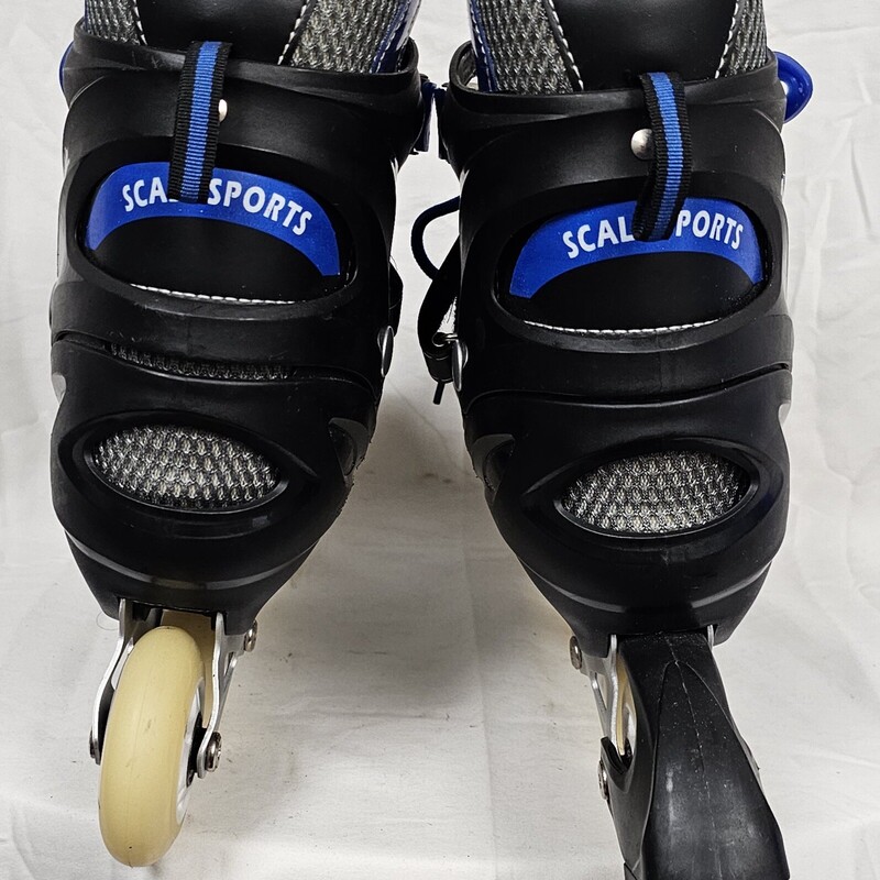 Scale Sport Adjustable Inline Skates, Mens Sizes: 7-9, pre-owned