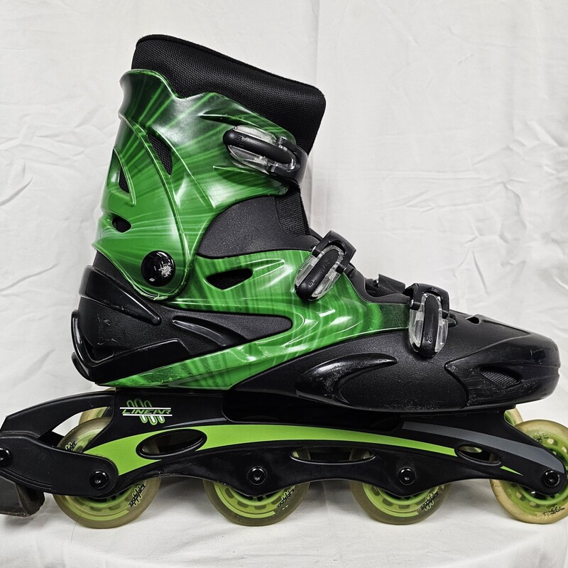 Linear Inline Skates, Mens Size: 15, pre-owned