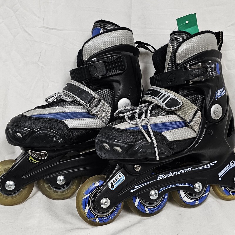 Bladerunner Twist Kids Adjustable Inline skates, Sizes: 1-4, pre-owned
