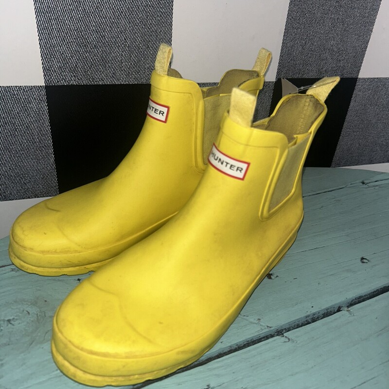 Y4 Yellow Rain Boots