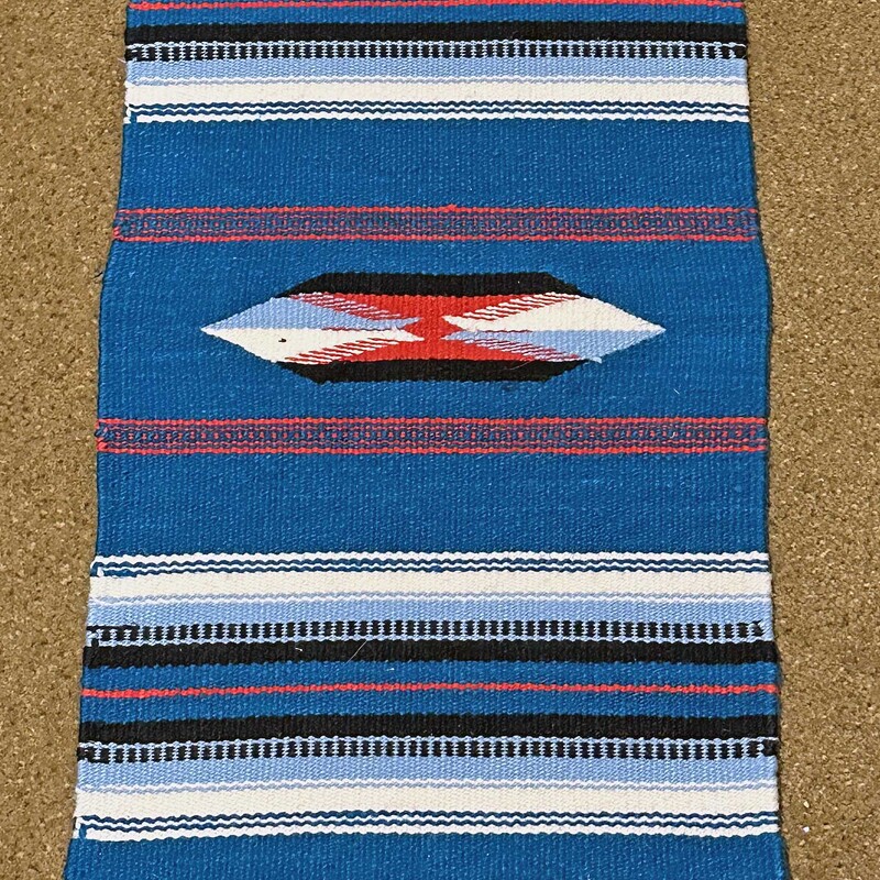Blue and Red Southwest Runner
30 x 13.5