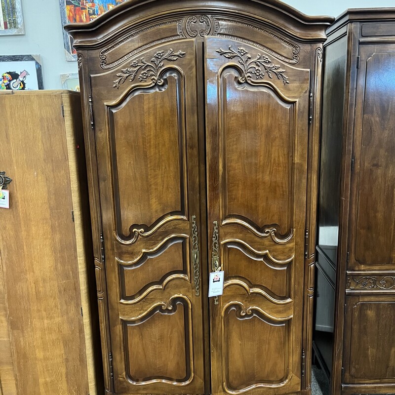 Henredon Carved Armoire