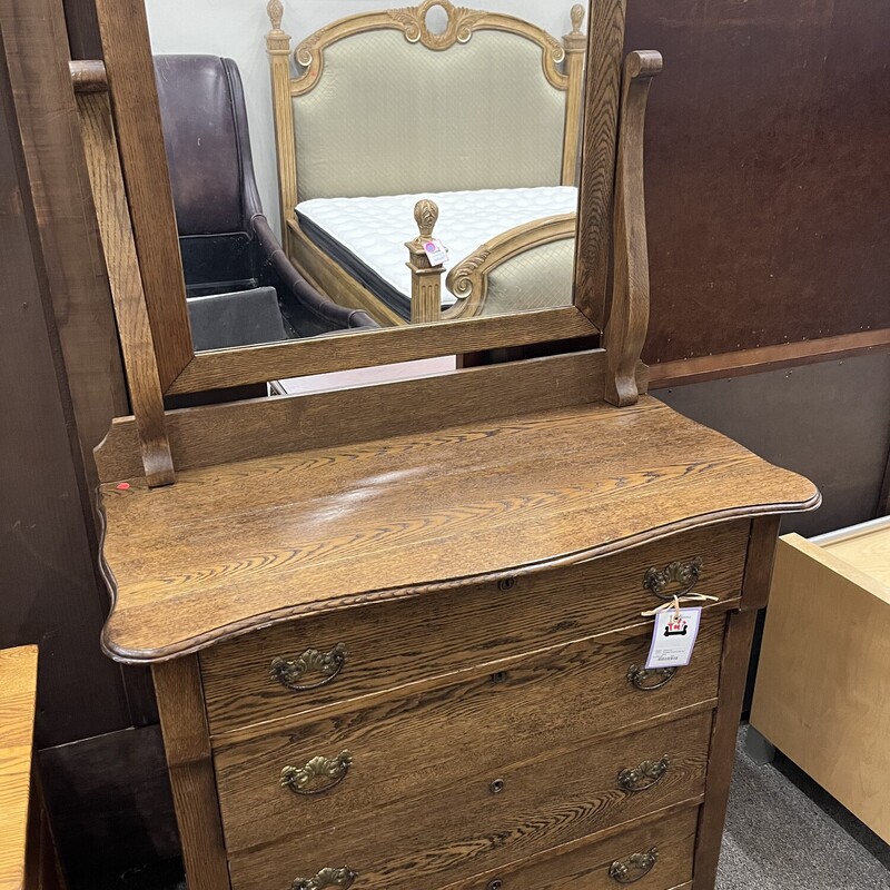Vintage Dresser W/ Mirror