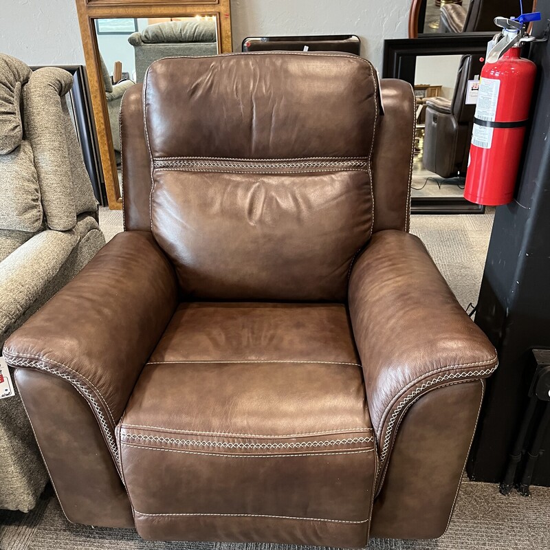 Brown Pwr. Recliner
