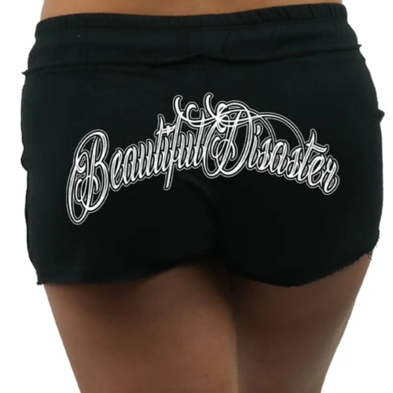 BD Savage Skull Shorts, Black, Size: L