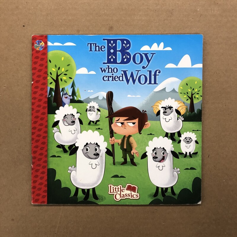 The Boy  Who Cried Wolf, Size: Back, Item: Paper