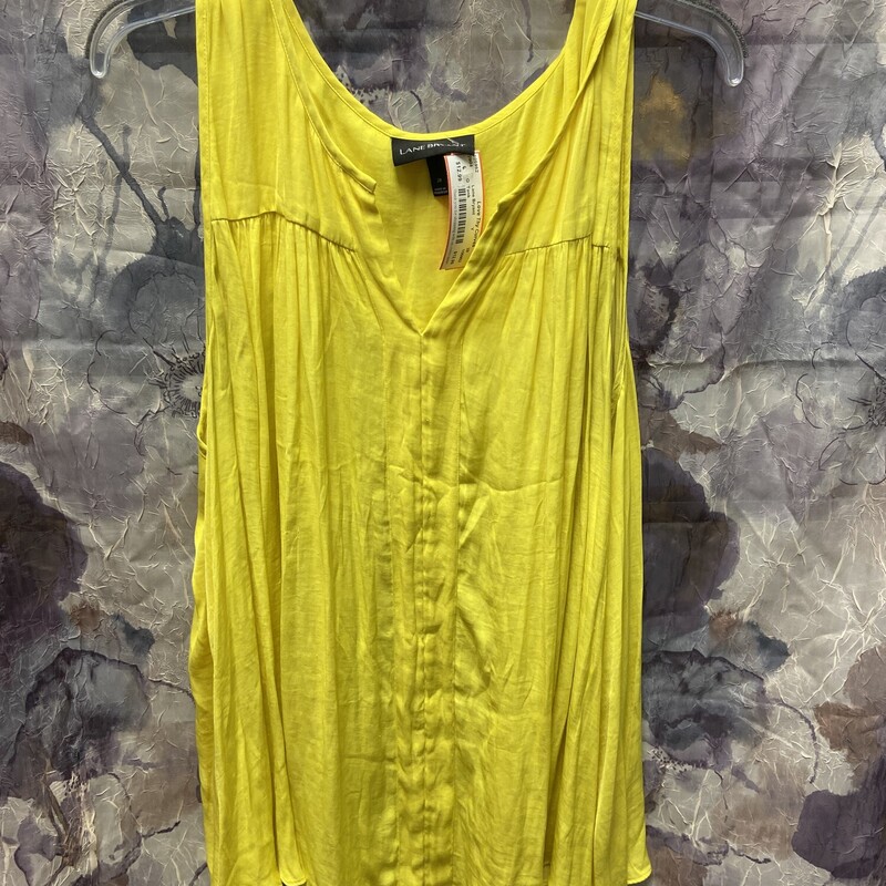 Tank style top in yellow