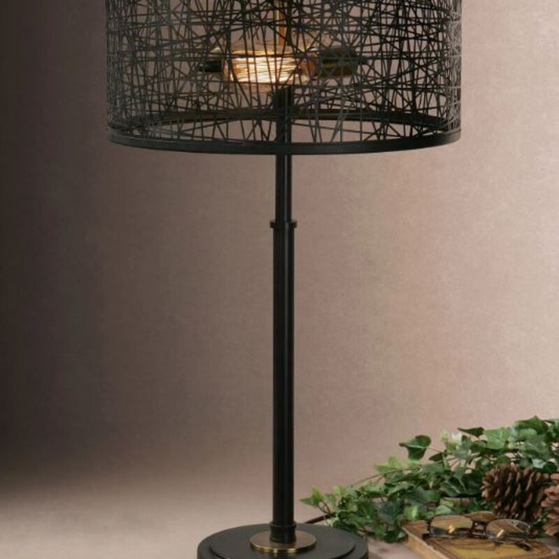 Uttermost Alita Drum Shade Lamp
Brown Gold Size: 16 x 28H
Retails: $280+