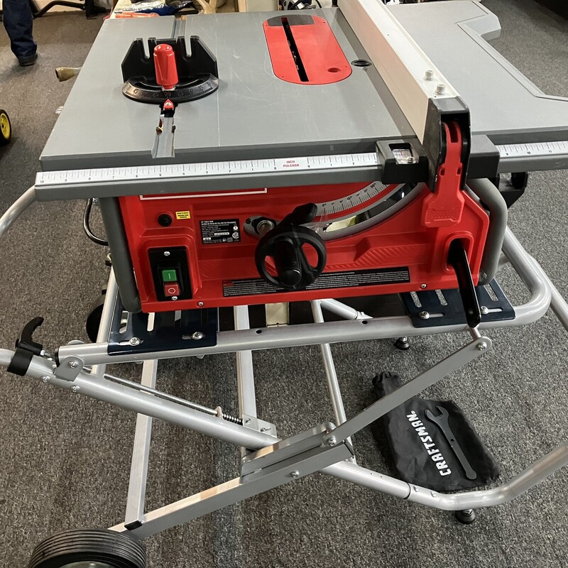 Table Saw / Stand

Like New

Craftsman 10in Table Saw with Powertec Stand