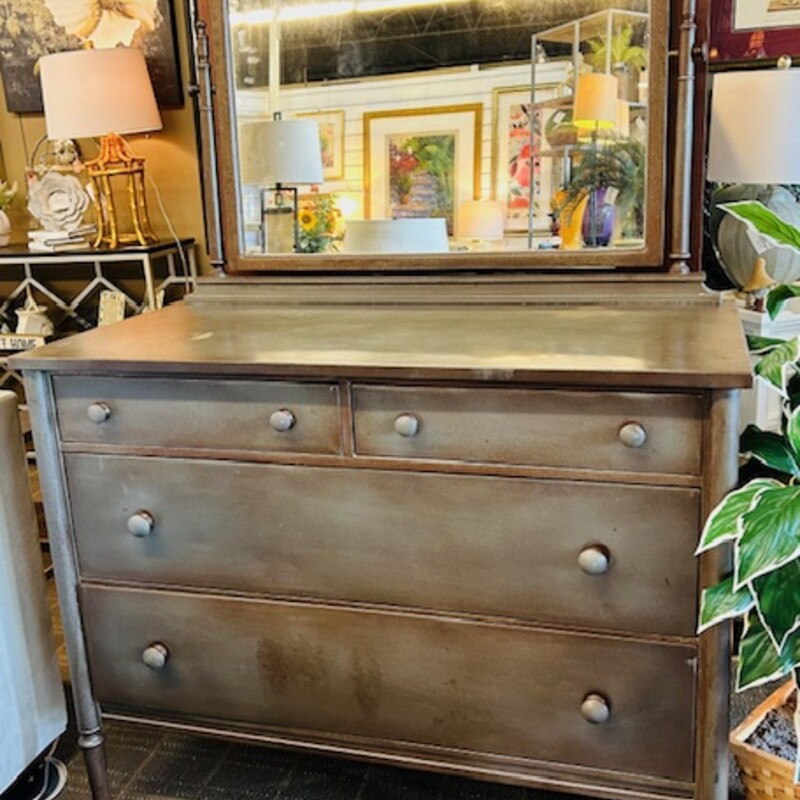 Vintage Metal 4 Drawer