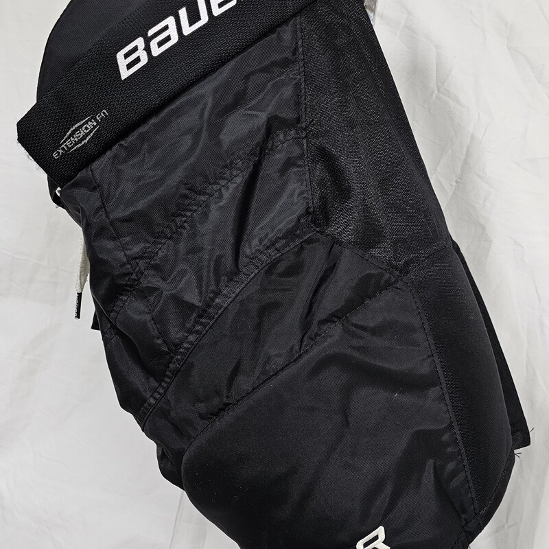 Bauer Supreme 2S Pro Hockey Pants, Black, Size: Youth L, pre-owned
