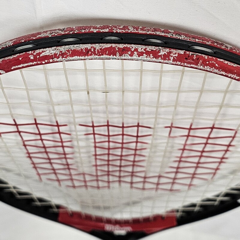 Wilson Tour Tennis Racquet, 3 7/8, Size: 25in., pre-owned, needs new grip