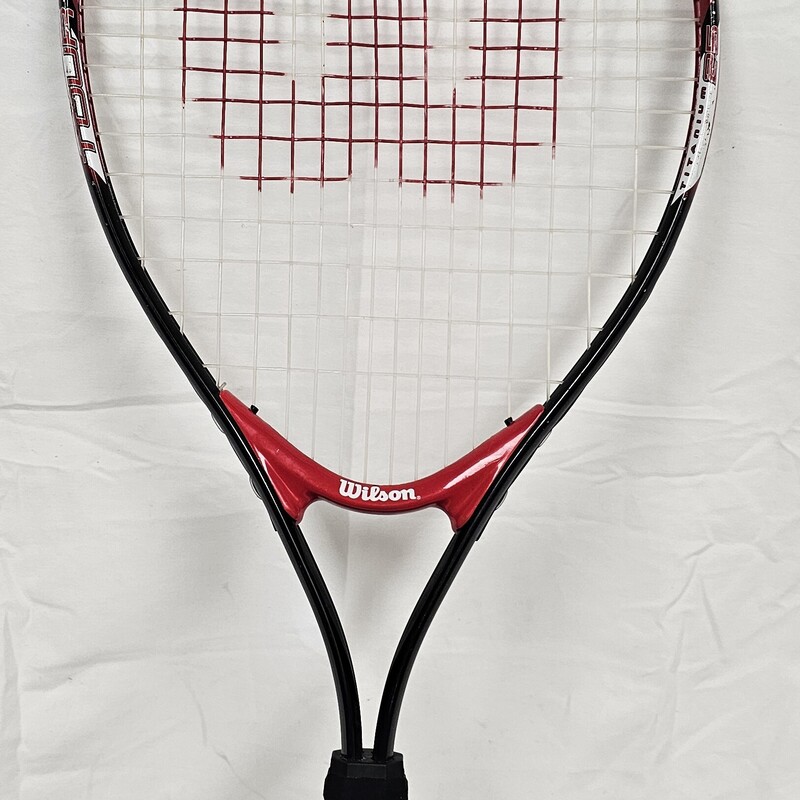 Wilson Tour Tennis Racquet, 3 7/8, Size: 25in., pre-owned, needs new grip