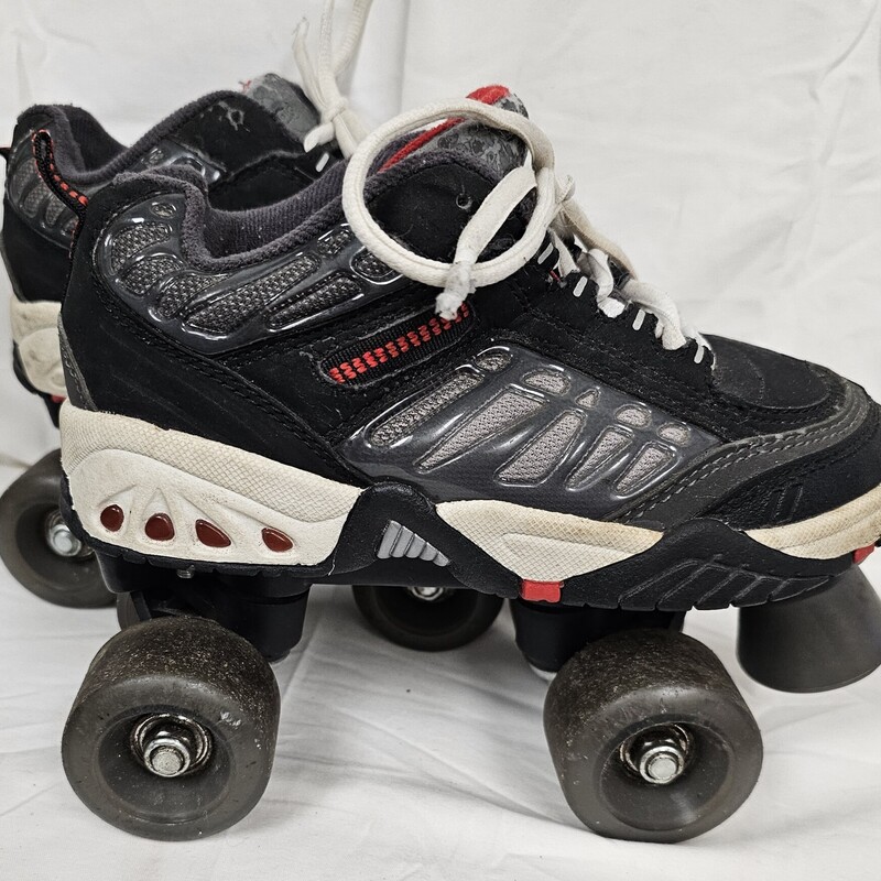 Coasters Kids Sneaker Style Rollerskates, Size: 1.5, pre-owned