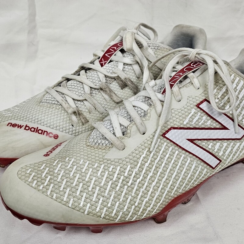 New Balance Burn X Lacrosse Cleats, Mens Size: 9, pre-owned