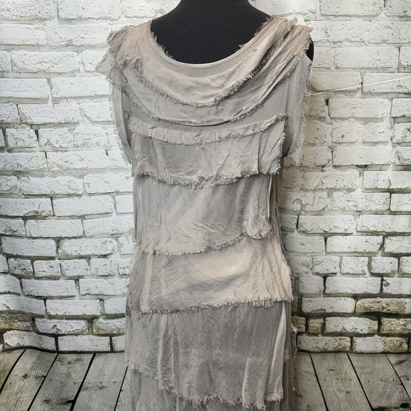 Made In Italy, Taupe, Size: Large