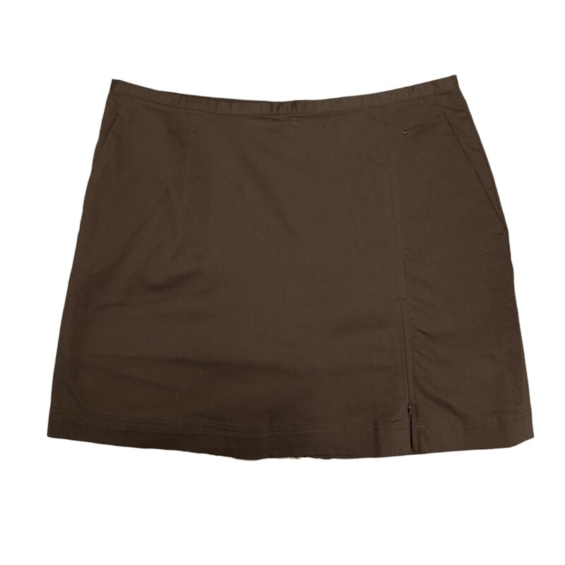 Nike Golf NWT Skirt, Choco, Size: L